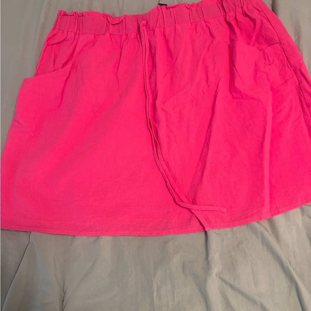 SHEIN Pink Skirt Plus Size 18-20